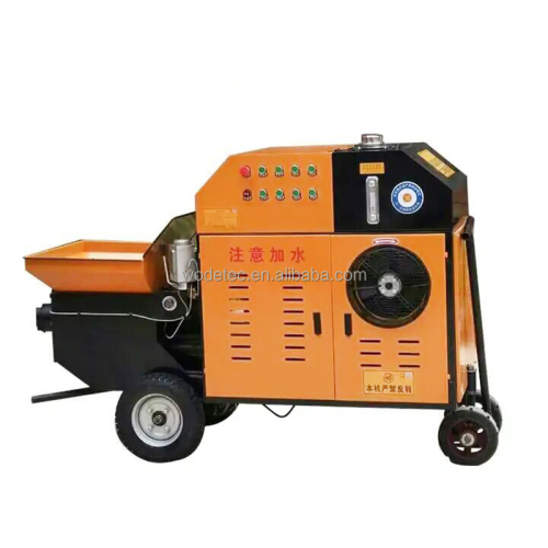 Secondary Structure Mini Electric Concrete Pump with 7.5m³/h Capacity for Sale: WMP7/35