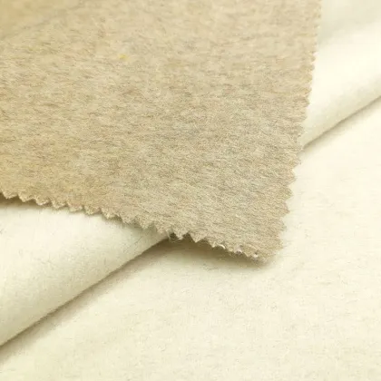 Double Sided Wool Fabric Wool polyester blended
