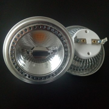 AR111 COB Spotlight ، مصباح الضوء 15W ، لمبة 12 فولت ، GU10/G53/ES111 ، عدسة متعددة الزاوية ، قابلة للذات (30 درجة/40 درجة/60 درجة)