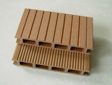 anti chemical wpc decking, wpc deck and fence,wpc hollow decking 150*25