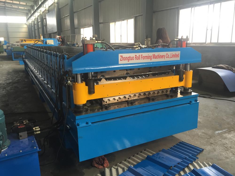 New double layer roof tile roll forming machine