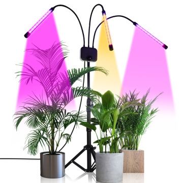 3 Heads or 4 Heads LED Plant Growth Lamp with Floor Stand
