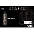 KK Energy wiederaufladbar Einweg 8000 Puffs Pod Kit