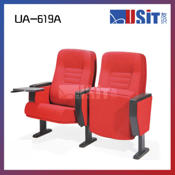 UA619A Folding auditorium seating Theater seats Push Back Seat