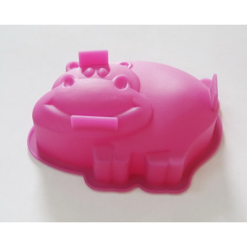 Silicone Bakeware Baking Pan Mini Hippo Shape