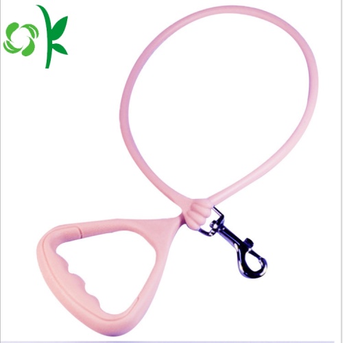 Collar de treinamento de cães de colar de silicone com corda