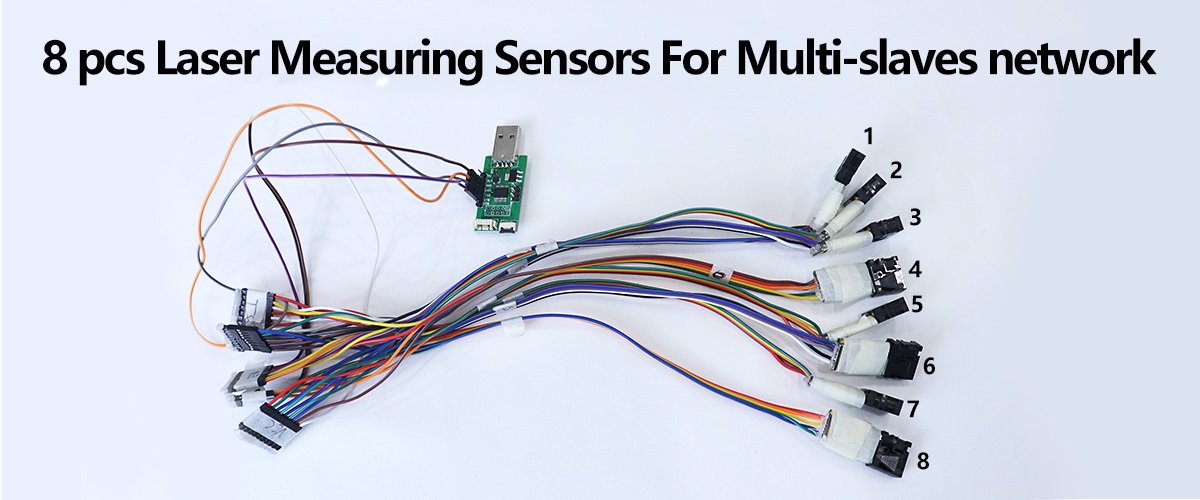 Laser Measuring Sensors For Multi-slaves Network