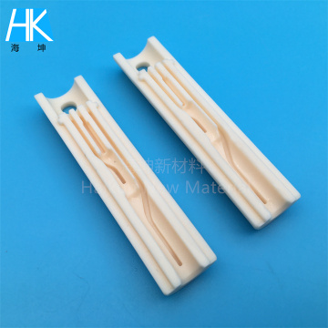 Semi-circular 997% Alumina Ceramic Insulator Heating Plate Assembly