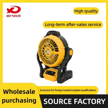 Açık Havada Kamp ve Piknikler için Lityumla Çalışan Fan