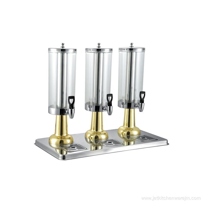 Buffet Drink Machine Stainless Steel Cylindrical Juice Ding