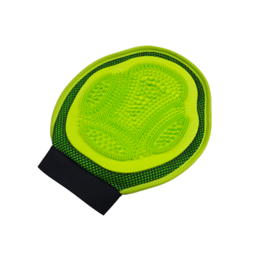 Fancy pup rubber glove brush