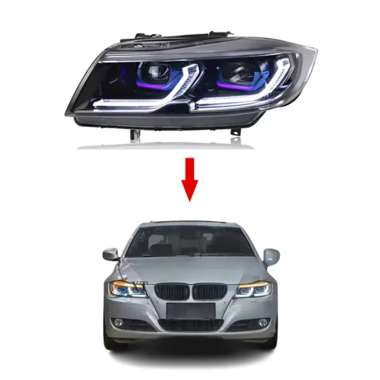 XT Upgrade LED Headlight for BMW 3 Series E90 2005-2012 Plug and Play Front Lamp Accessories