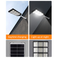 Luzes de rua solares ao ar livre
