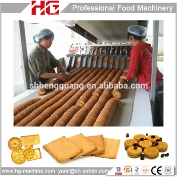 High efficient easy operation biscuit making machine
