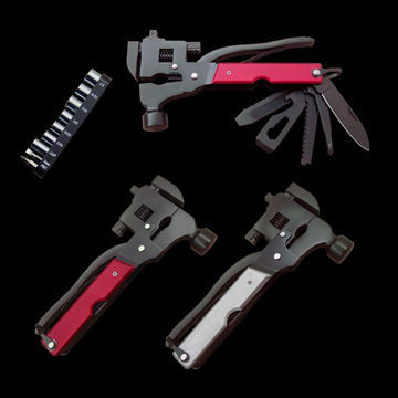 Multifunction Hammer and Wrench Tools with Bits