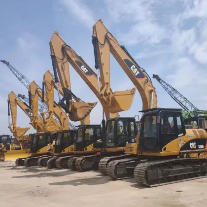 Used Caterpillar 330C & 330D 33 Ton Backhoe Excavator Machines