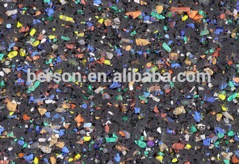 Elastic Rubber Sports Underlay for running track/Sport court underlay