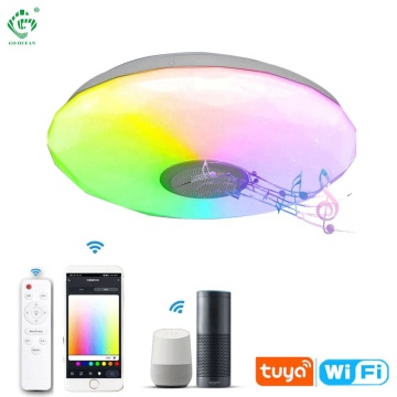 Modern WiFi Music Remote Control Colore Cambiamento del soffitto LED LAD