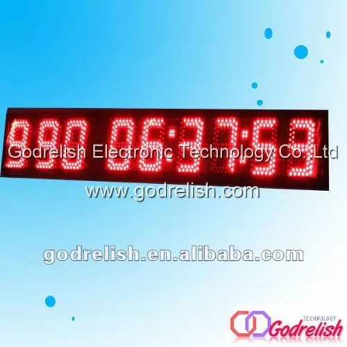 Large Digital Timer Display, High Quality Large Digital Timer Display