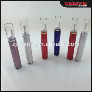 Fancy color airless eye serum pump bottle cosmetic acne serum bottle 15ml 10ml