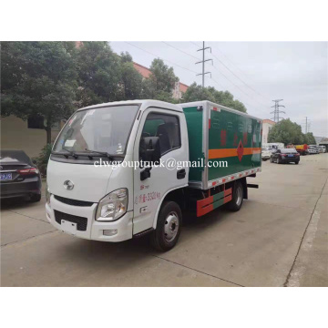 Yuejin 4.5T Cylinder carrier truck untuk dijual