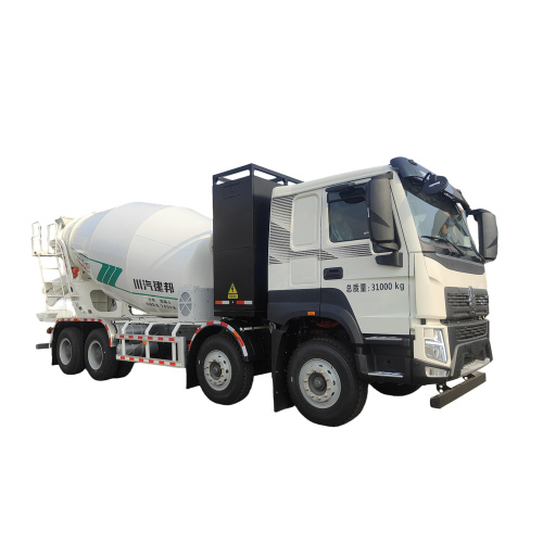 8*4 Elektrikli Çimento Karıştırıcı Kamyonu