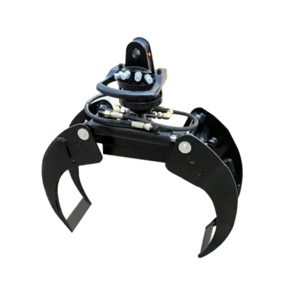 Hydraulic Grappling Log Grab Attachment for Forestry Machinery & Excavators