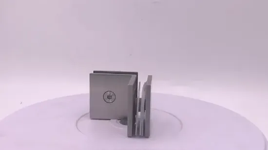 90 Degree Glass Clamp for Shower Doors