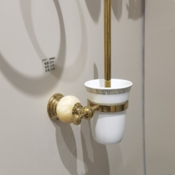 Toilettenschüsselbürste und Halter