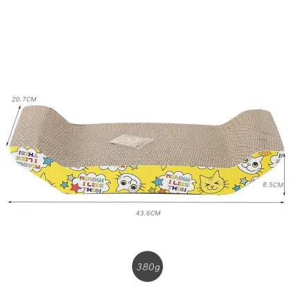 Modern Sustainable Cat Scratch Board Corrugated Paper Pet Claw Scratch Toy