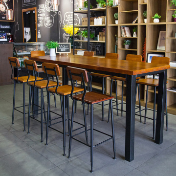 Modern Style Restaurant Cafe Coffee Shop Bar Table and Chair Sets - Wholesale