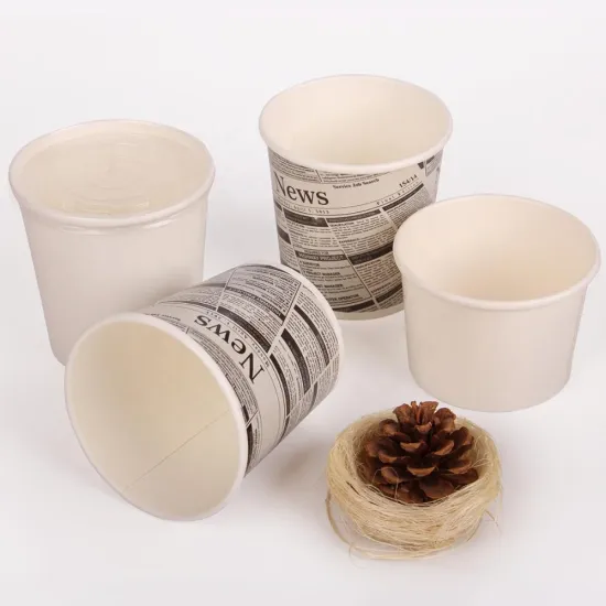 High-Quality Biodegradable PLA Soup Cups and Bowls: Eco-Friendly Takeout Containers for Food Packaging