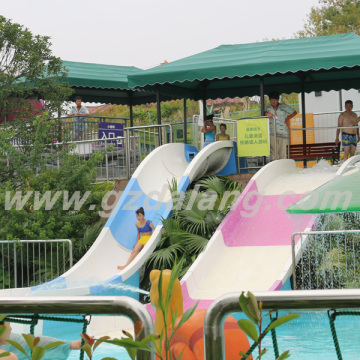 Family fiberglass water slide for sale