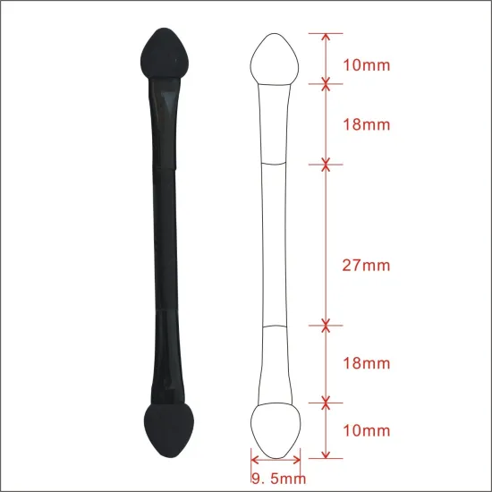 double-end Black Eye Shadow Applicator A82