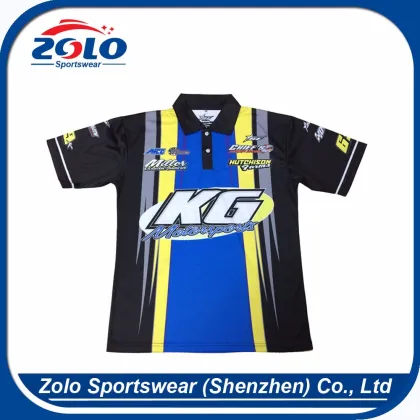 2017 hot sale quick dry sublimation golf clothes