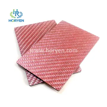 High Quality Cnc Color Carbon Fiber Sheet Real