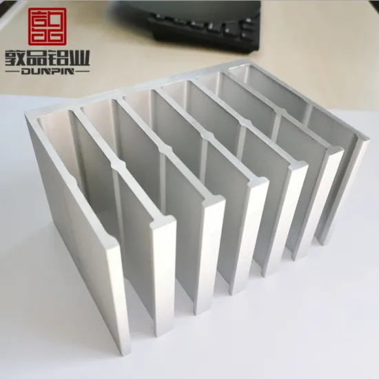 6063 Anodized Industrial Aluminum Profile for Heat Sink
