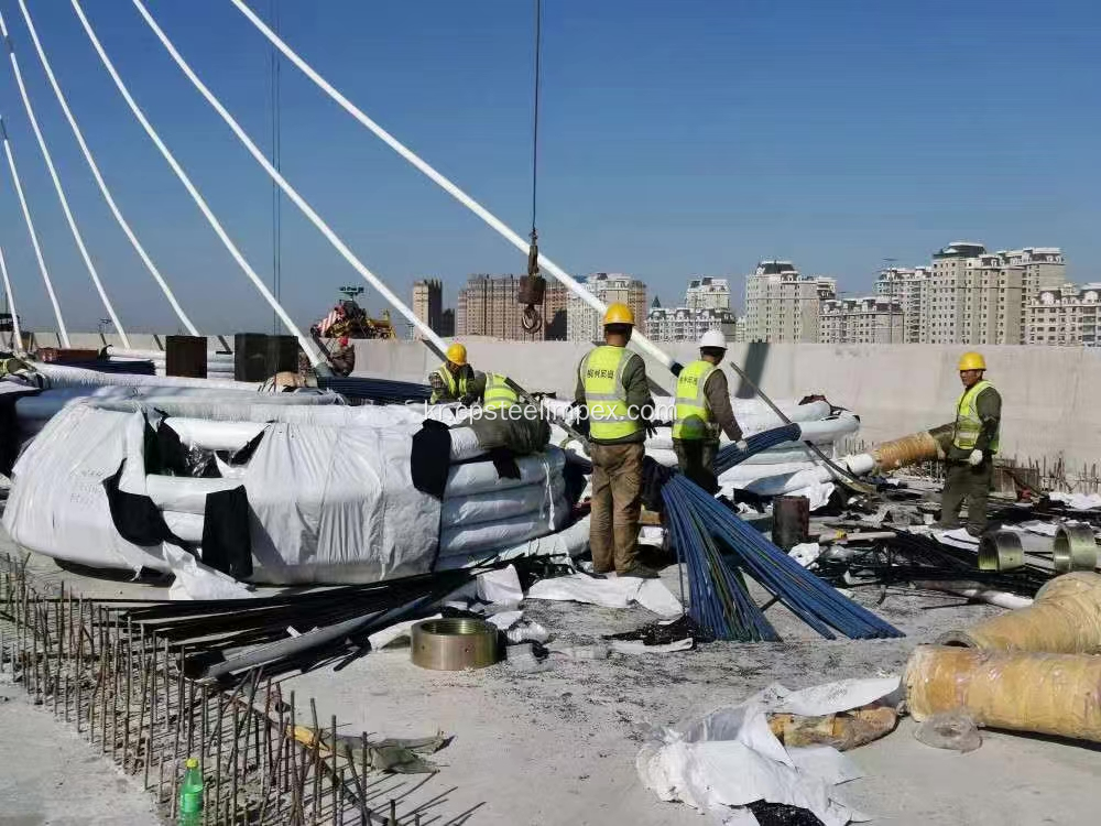 지연 결합 프리스트레스트 스틸 스트랜드 1770-18.9