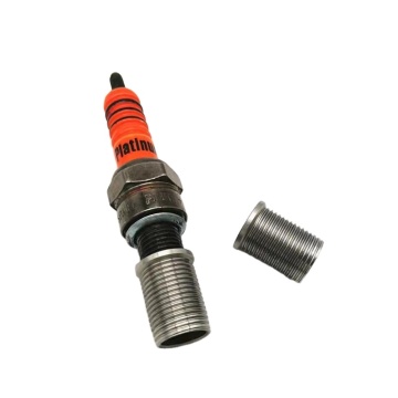 M14 Spark Plug Hole Tap Hand Tools for Spark Plug Thread Repair Includes Socket Wrench Made of Durable Iron Stainless Steel