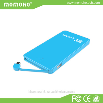 Factory Newest Item Portable Power Bank 4000mAh, Easy Carry Power Charger