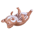 Gato grande PVC flota animal inflable piscina flotante