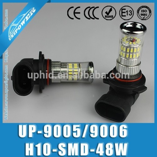 Hot selling auto fog light DC 12-24V 48W 420lm White/Red/Amber 3014smd 9006 9005 fog light for honda crv