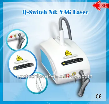 Professional Q-switch laser machine tattoo removal