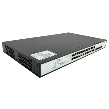 Focuscom Gigabit 28 Port Layer 3 Switch S5710-28TX-P - Customizable Ethernet Network Switch