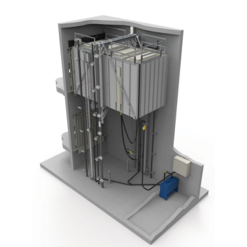 Hydraulische vrachtlift voor het heffen van goederen