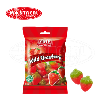 yummy strawberry halal gummy candy custom