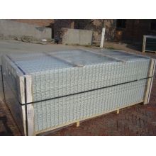 Panel de malla de alambre soldado galvanizado de venta caliente