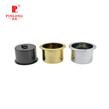 Pinling High Quality Anodized Aluminum Drink Holder for Poker Table