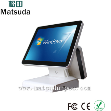 waterproof 15 inch all in one touch screen pos payment machine for restaurant and supermarket
