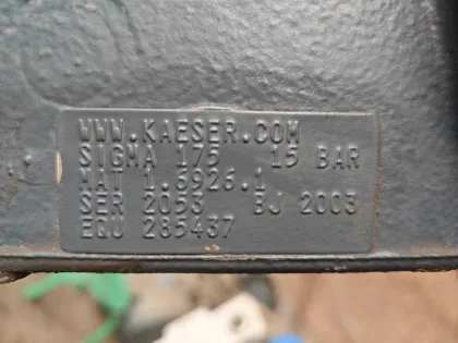 KAESER Sigma 175 Air End for Screw Air Compressor